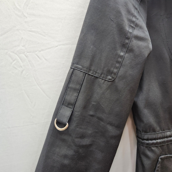 Betsey Johnson Black Utility Jacket for Women Light Weight XS - Picture 5 of 16